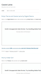 Mobile Screenshot of cassielaine.com